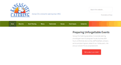 Desktop Screenshot of kansascitycatering.com